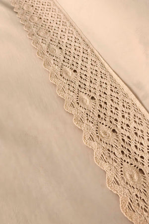 Maddox Dark Ballet Double Size 100% Cotton 6-Piece Duvet Cover Set - Elegant Trousseau Collection