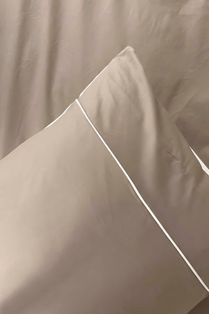 Bern Mink Double Size 100% Cotton Duvet Cover Set – 4 Pieces