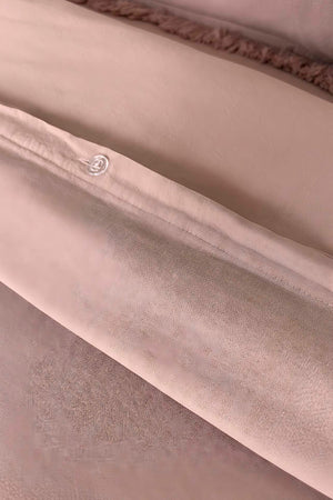 Maddox Dark Ballet Double Size 100% Cotton 6-Piece Duvet Cover Set - Elegant Trousseau Collection