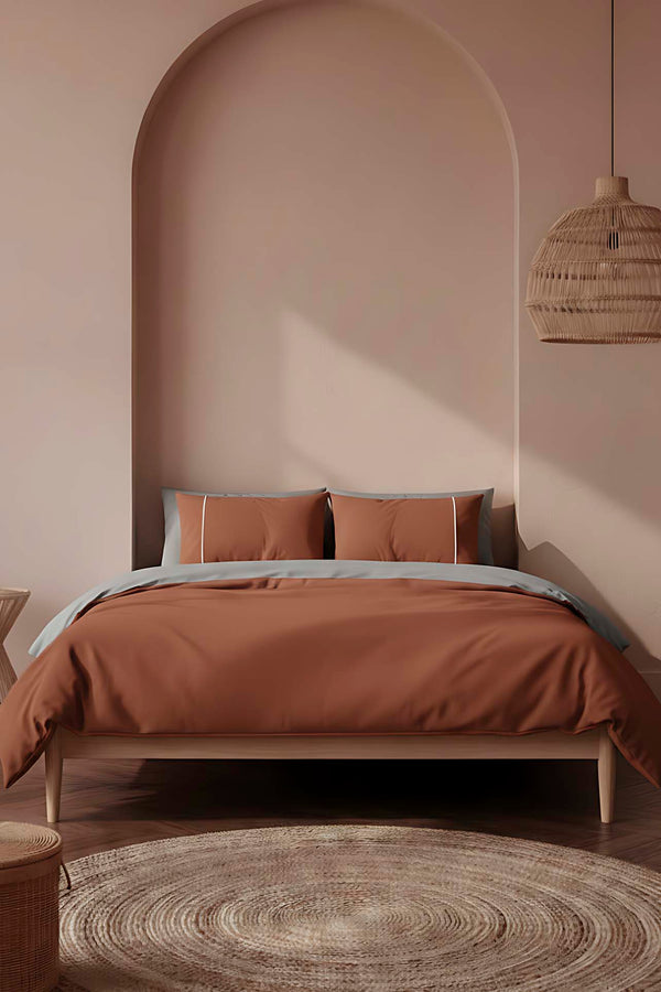 Sevilla 100% Cotton Single Bedding Set - 160x220 cm, Premium Softness