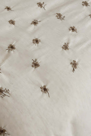 Arie Linen Double Bed Duvet Cover Set - 6-Piece Bridal Set