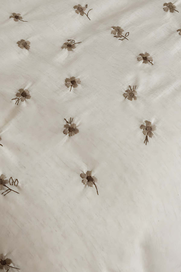 Arie Linen Double Bed Duvet Cover Set - 6-Piece Bridal Set