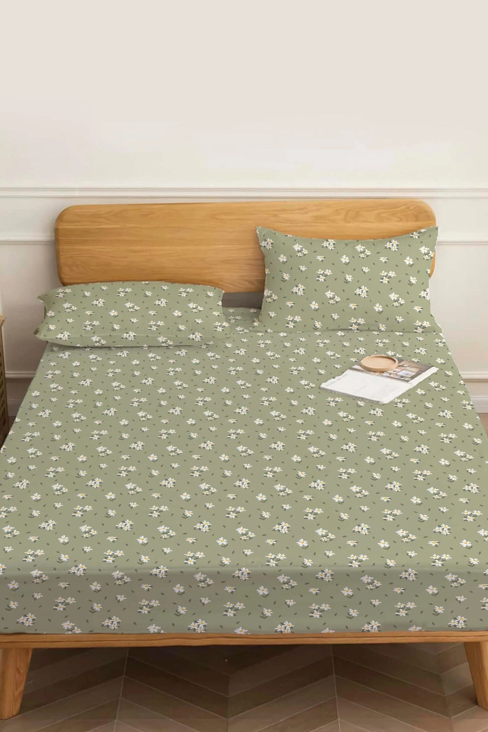 Daisy Dream Double Size Cotton Sheet