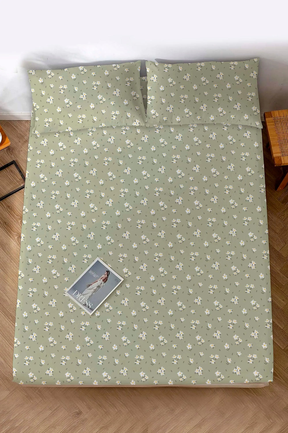 Daisy Dream Double Size Cotton Sheet