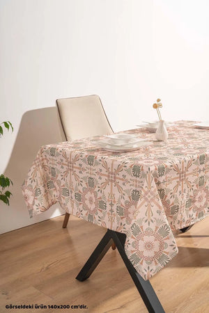 Ethnic Palace Patterned Tablecloth, Table Cover, Picnic Cloth