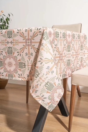 Ethnic Palace Patterned Tablecloth, Table Cover, Picnic Cloth
