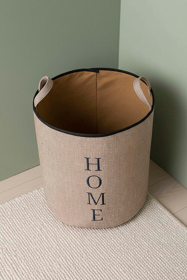 Home Printed Laundry Basket