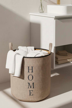 Home Printed Laundry Basket