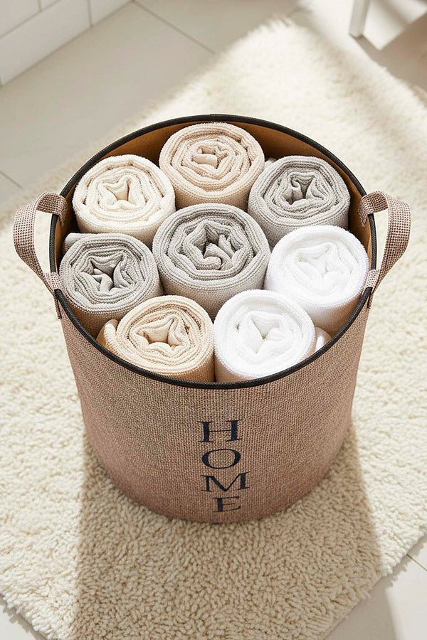 Home Printed Laundry Basket