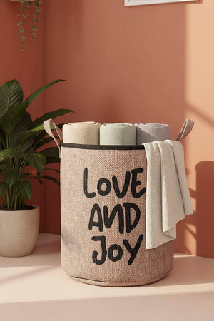 Love and Joy Laundry Basket