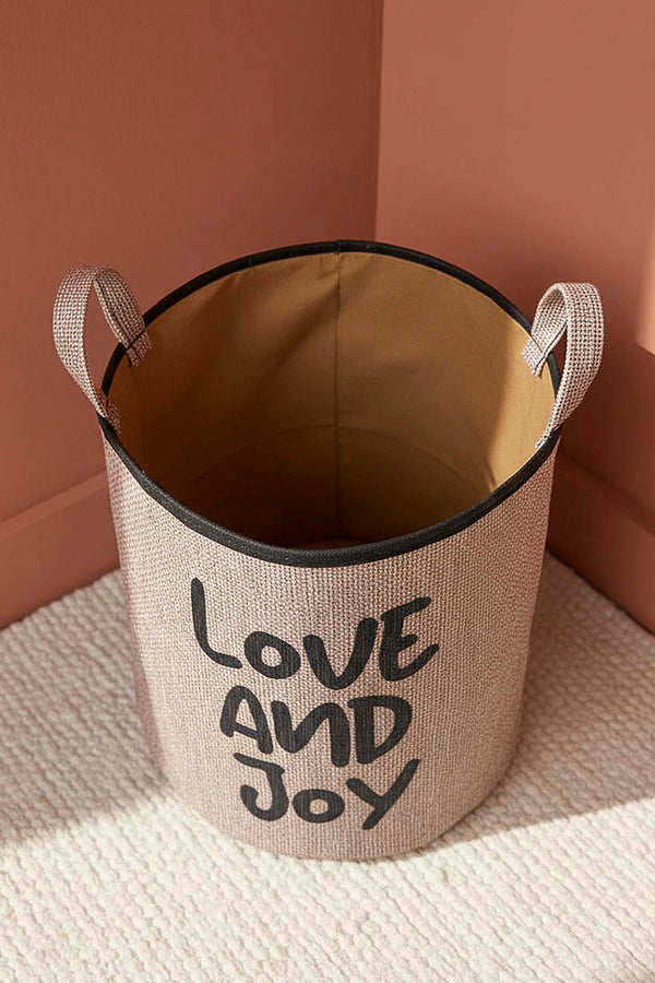 Love and Joy Laundry Basket