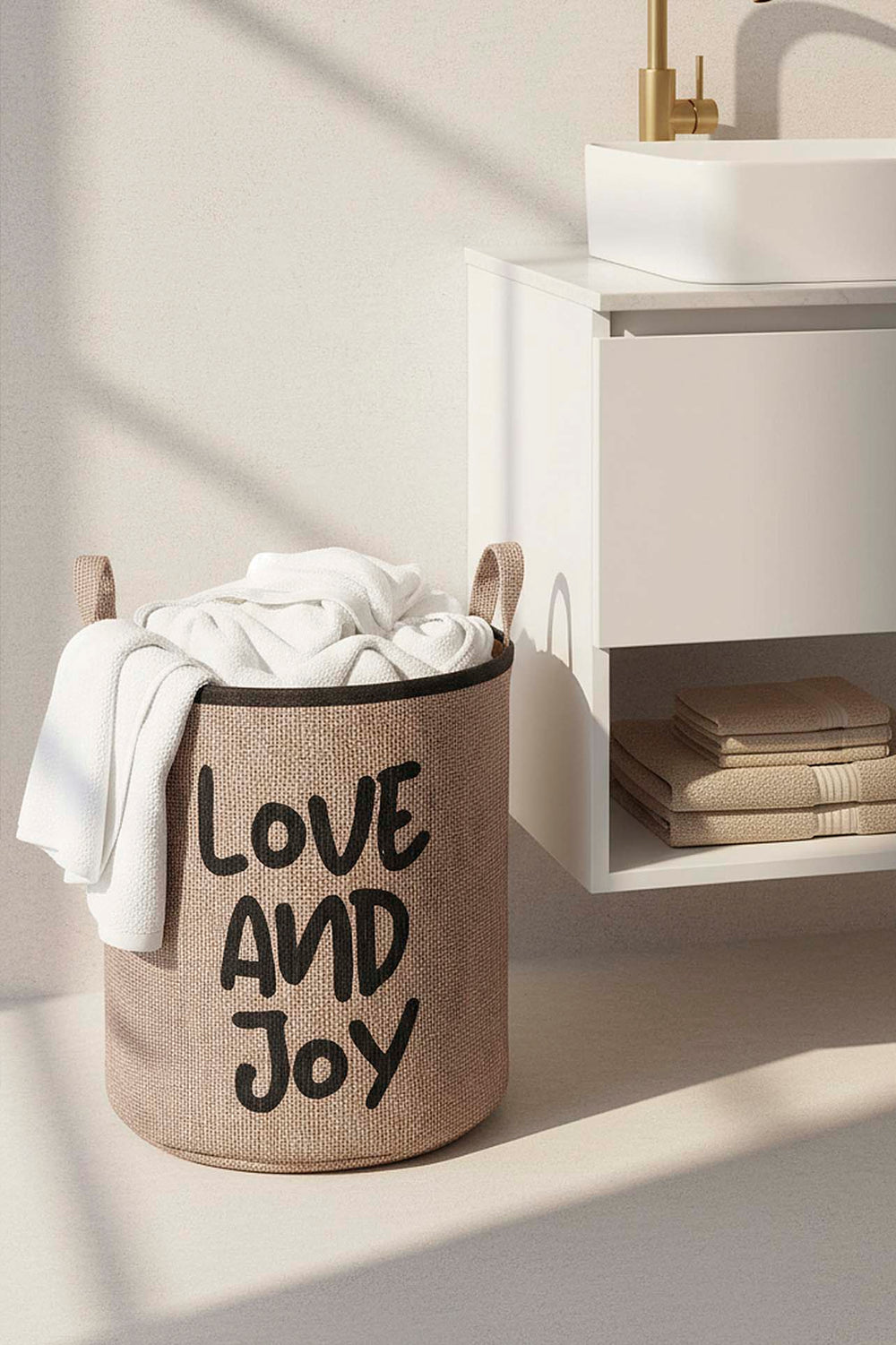 Love and Joy Laundry Basket