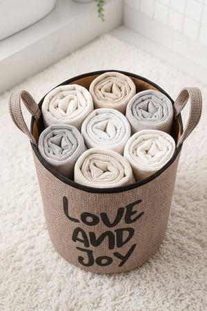 Love and Joy Laundry Basket