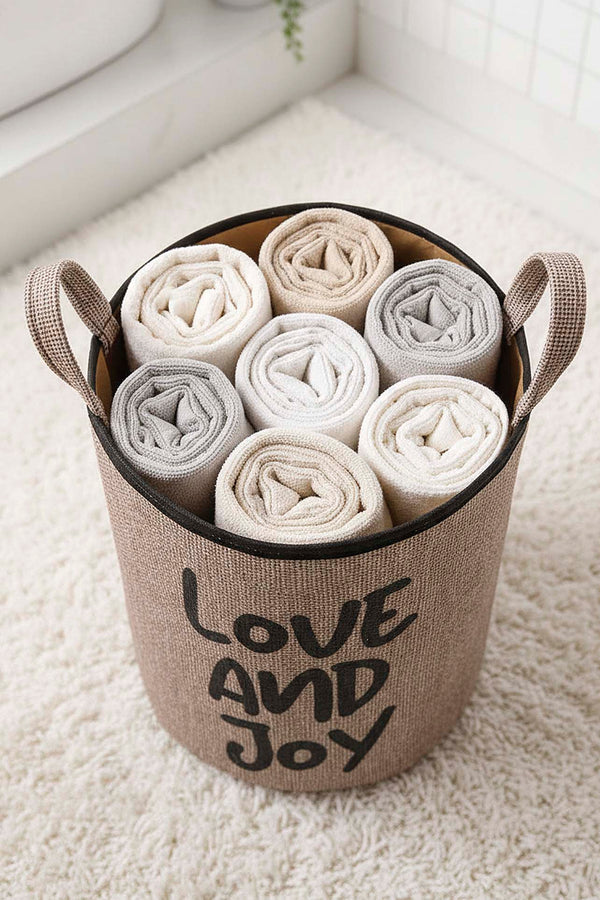 Love and Joy Laundry Basket