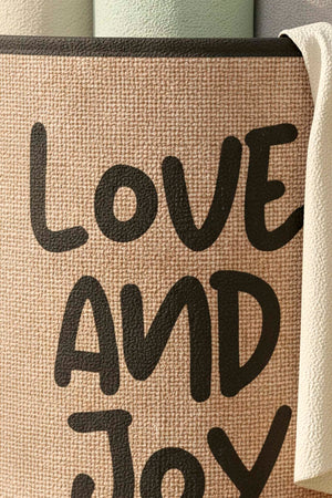Love and Joy Laundry Basket