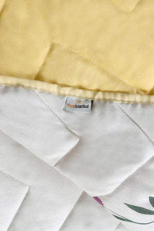 Bella Double Size Cotton Quilted Bedspread & Pike