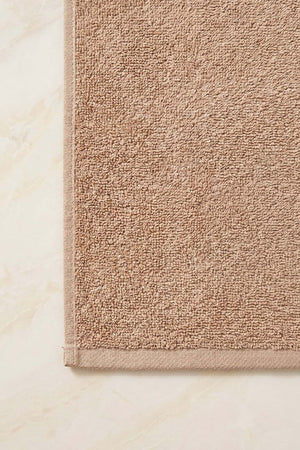 BFS Beige 100% Cotton Sports Towel 30x120 cm