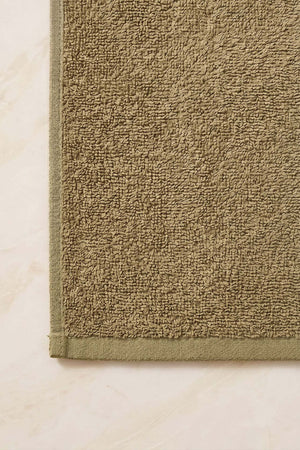 BFS Khaki 100% Cotton Sports Towel 30x120 cm