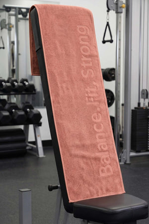 BFS Orange 100% Cotton Sports Towel 30x120 cm