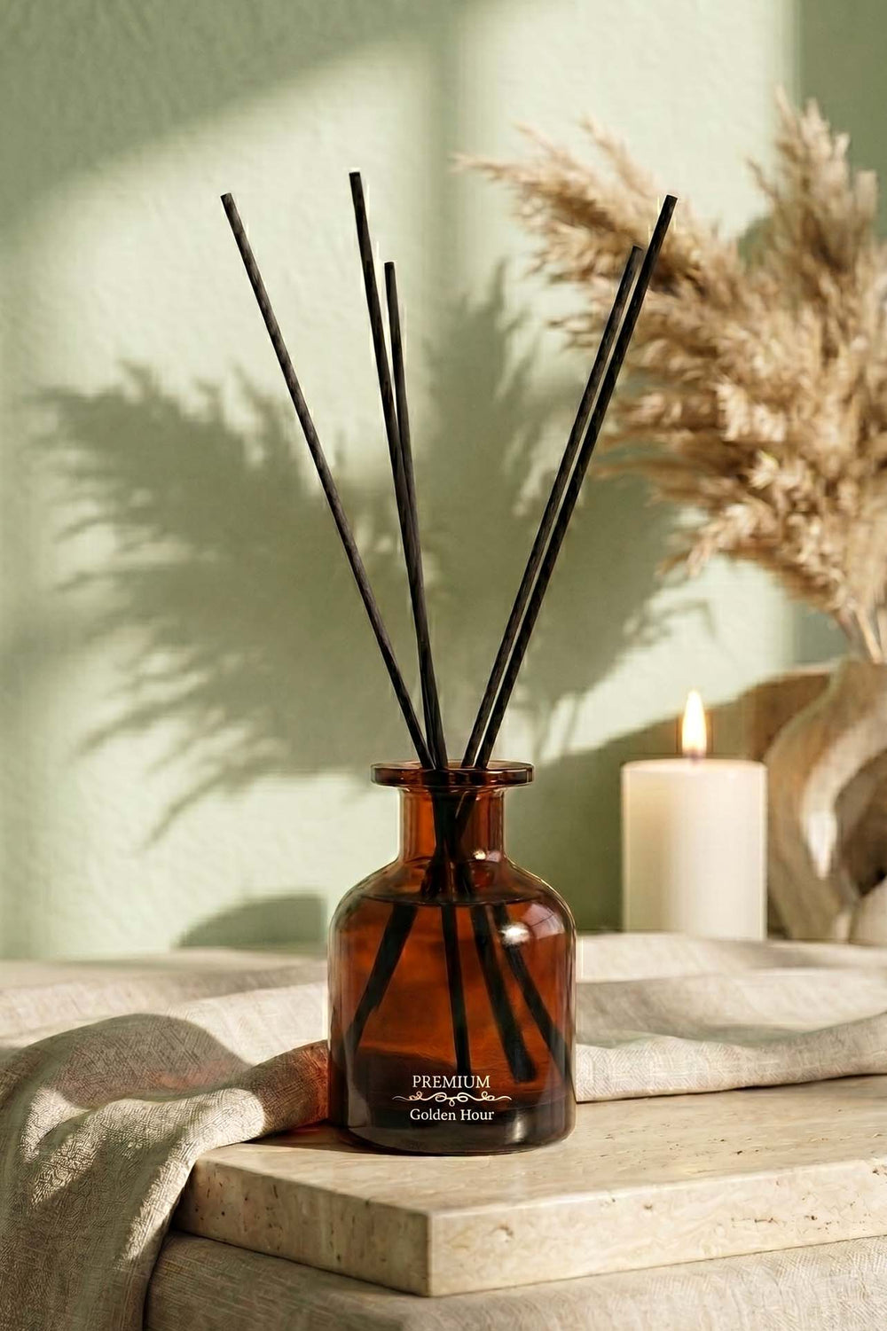 Golden Hour Jasmine Reed Diffuser – 150 ml