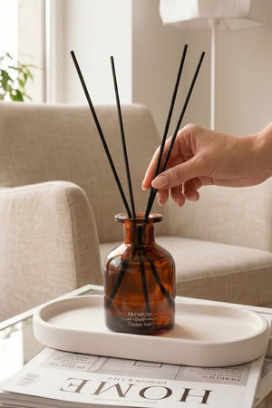 Timber Veil Sandalwood Reed Diffuser – 150 ml