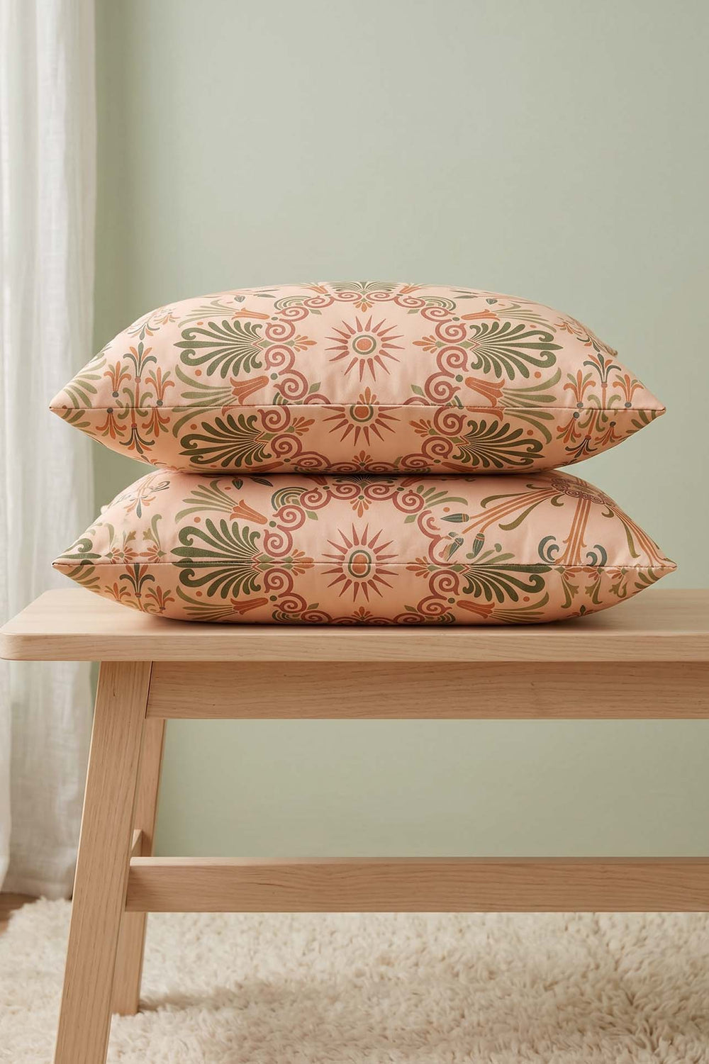 Ethnic Palace 2-Piece Pillowcase Set 50x70 cm