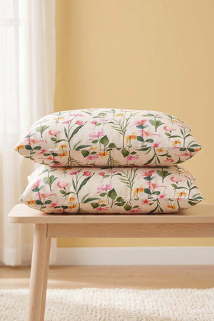 Botanical Cotton 2-Piece Pillowcase Set 50x70 cm