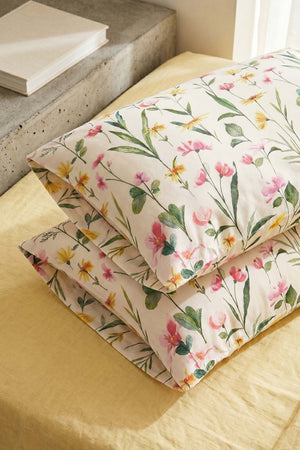 Botanical Cotton 2-Piece Pillowcase Set 50x70 cm