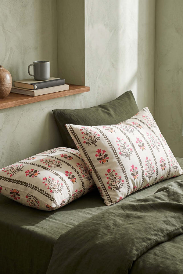 Lora Cotton 2-Piece Pillowcase Set 50x70 cm