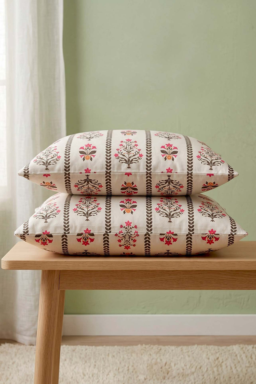 Lora Cotton 2-Piece Pillowcase Set 50x70 cm