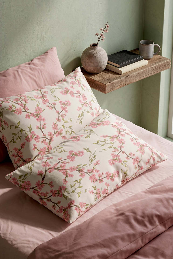 Sakura Cotton 2-Piece Pillowcase Set 50x70 cm