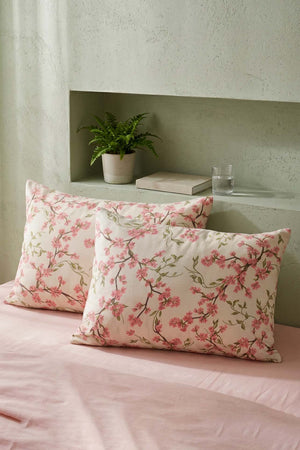 Sakura Cotton 2-Piece Pillowcase Set 50x70 cm