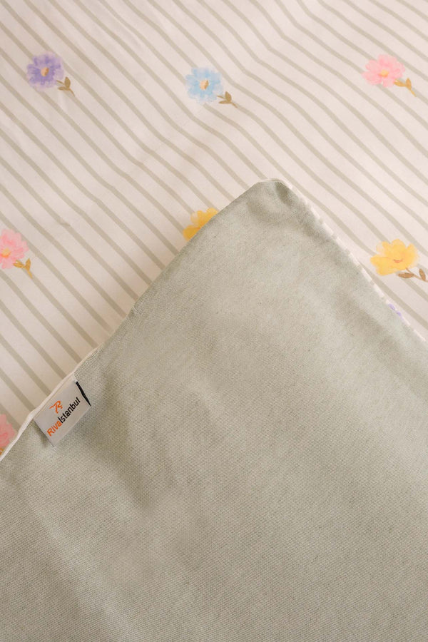 Lisa Single Size Summer Duvet Cover Set – Cotton Blend