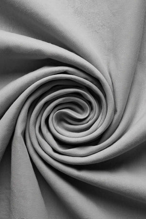 Gray Ranforce Cotton Double Fitted Sheet Set – 160 × 200 cm