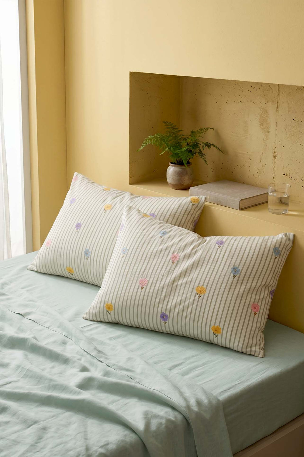 Lisa Cotton 2-Piece Pillowcase Set 50 × 70 cm