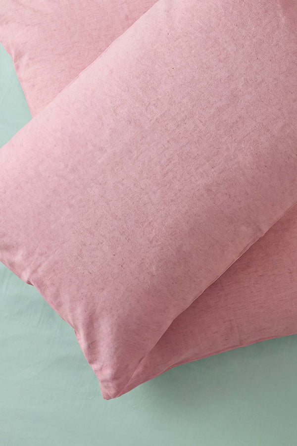 Pudra Pamuklu 2Li Yastık Kılıfı 50X70 Cm