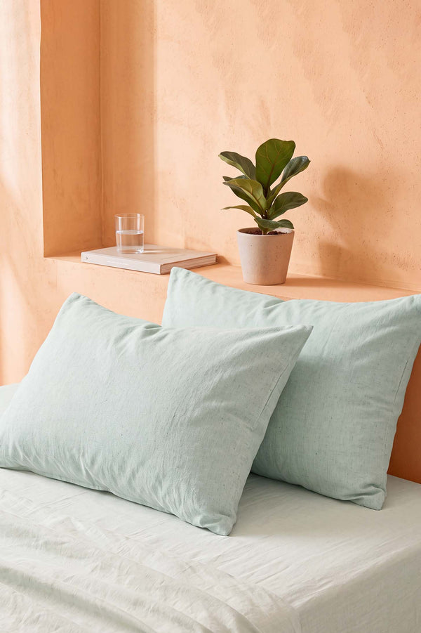 Mint Pamuklu 2Li Yastık Kılıfı 50X70 Cm