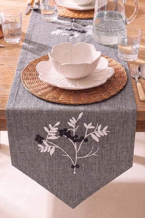 Silvara Kasso Punch İşlemeli Runner 35X110 Cm