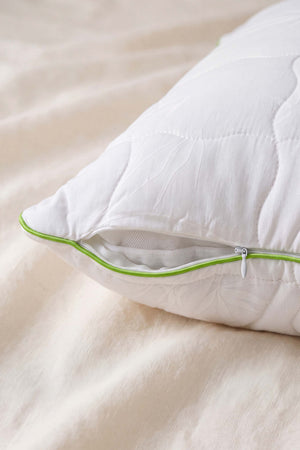 Bamboo Kapitoneli Fermuarlı Yastık