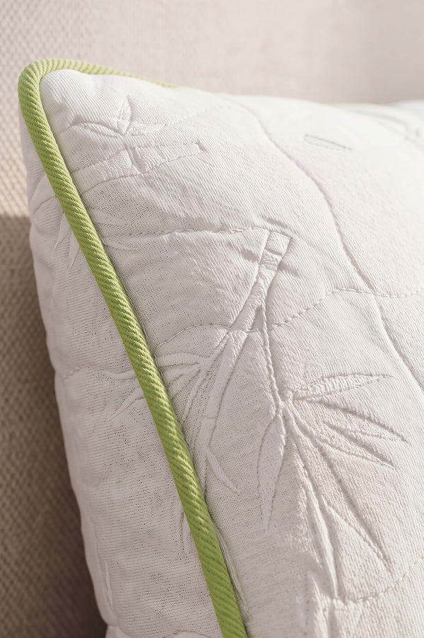 Bamboo Kapitoneli Fermuarlı Yastık