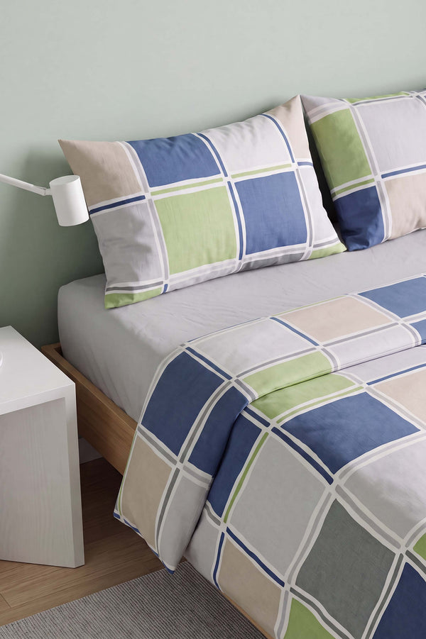Rubicupe 100% Cotton Ranforce Double Duvet Cover Set 4 Pieces