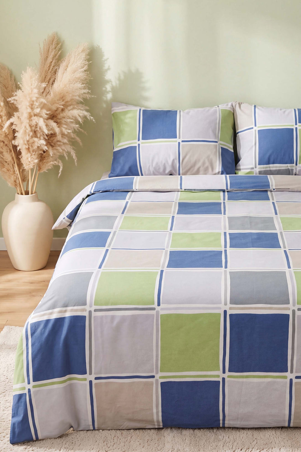 Rubicupe 100% Cotton Ranforce Double Duvet Cover Set 4 Pieces