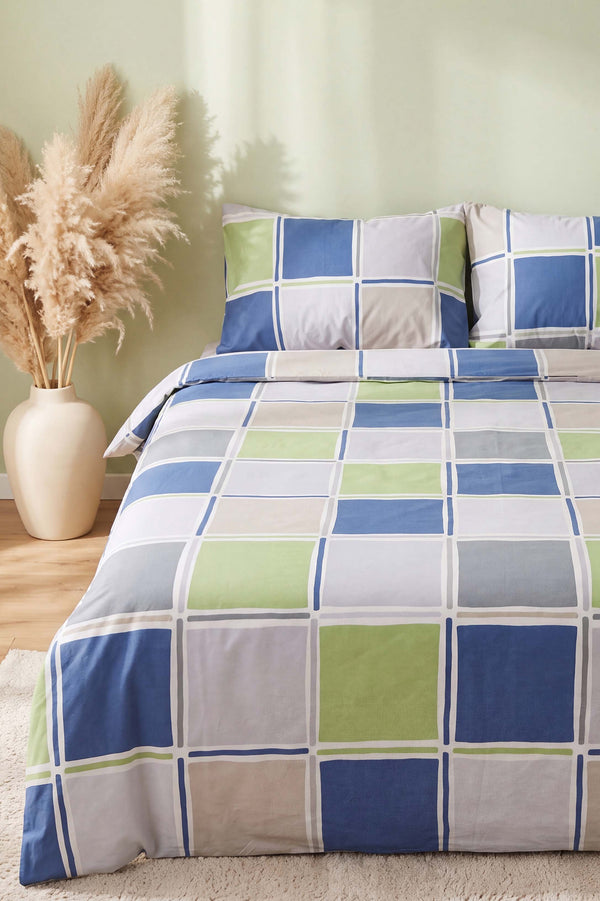 Rubicupe 100% Cotton Ranforce Double Duvet Cover Set 4 Pieces