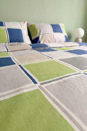 Rubicupe 100% Cotton Ranforce Double Duvet Cover Set 4 Pieces