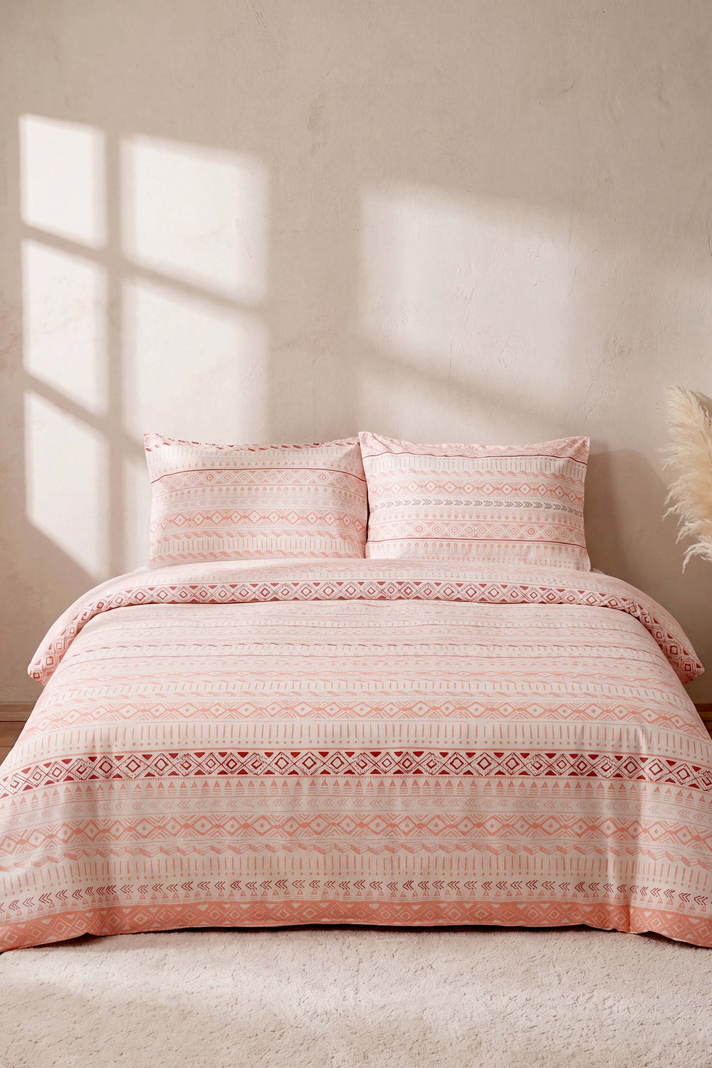 Havana 100% Cotton Ranforce Double Duvet Cover Set 4 Pieces