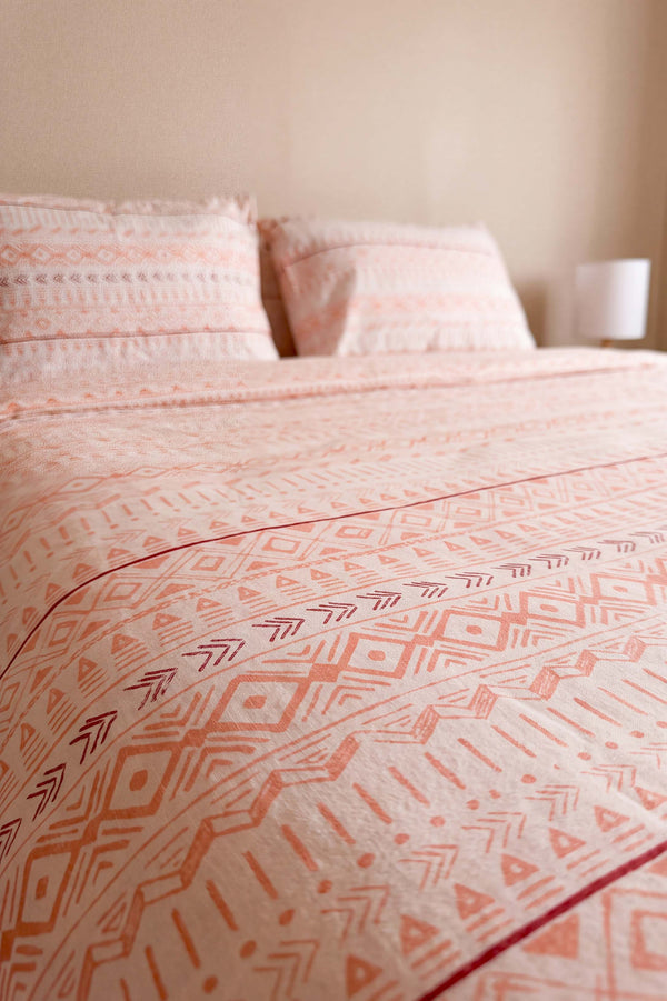 Havana 100% Cotton Ranforce Double Duvet Cover Set 4 Pieces