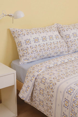 Patiska Ranforce Double Duvet Cover Set 4 Pieces