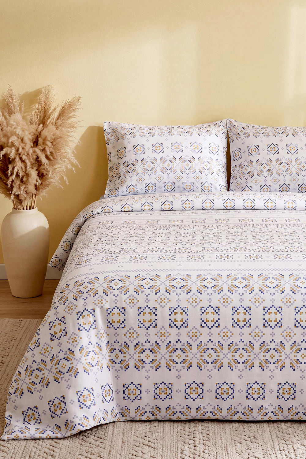Patiska Ranforce Double Duvet Cover Set 4 Pieces