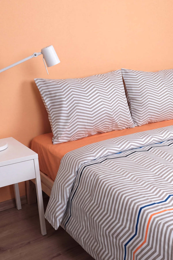 Multicolor Ranforce Çift Kişilik Nevresim Takımı 4 Parça