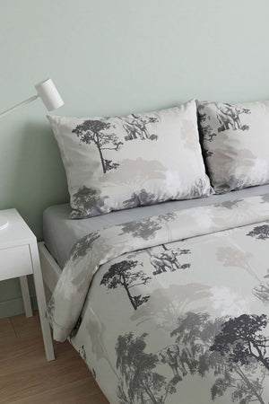 Simple Elegance Ranforce Çift Kişilik Nevresim Takımı 4 Parça